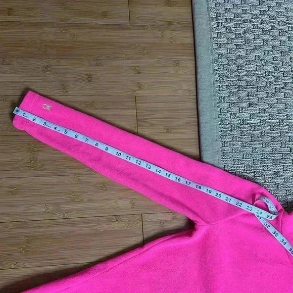 Dudley Stephens highland high low in pink vello fleece. Great condition size S - Picture 6 of 8